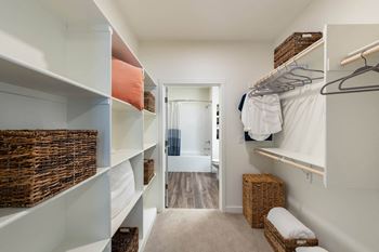 Oversized walk-in closets*